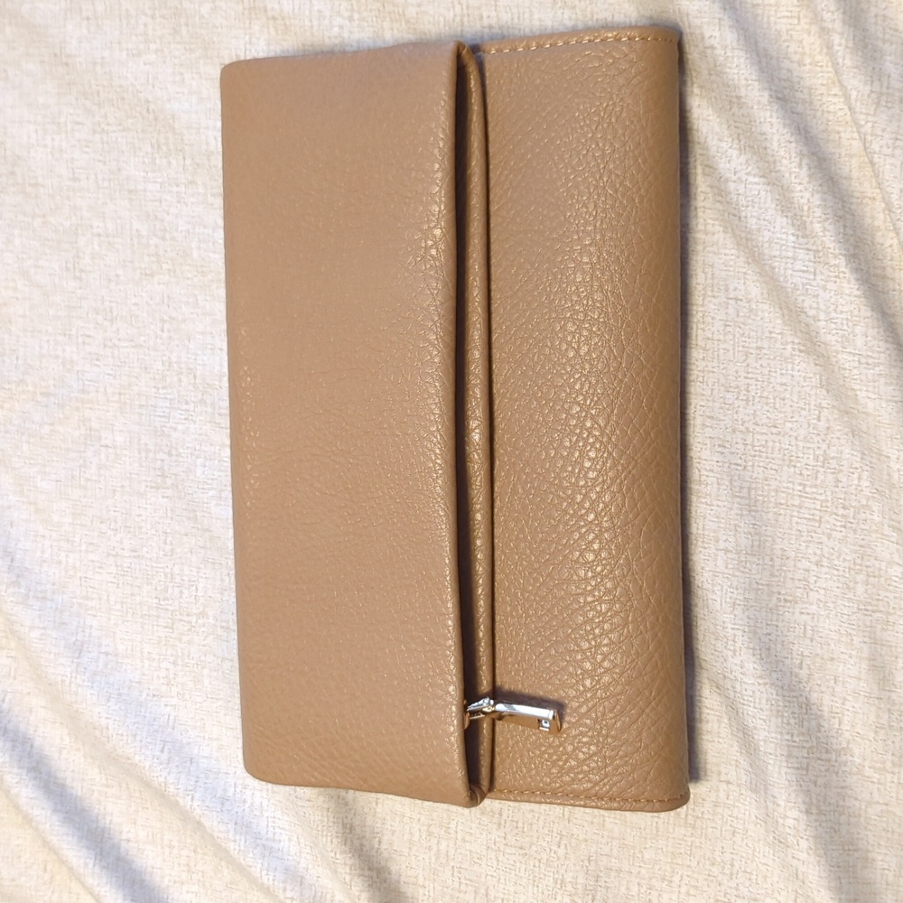 INC tan crossbody bag